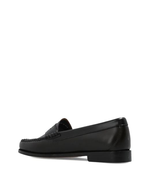 G.H.BASS Black Weejuns Penny Loafers
