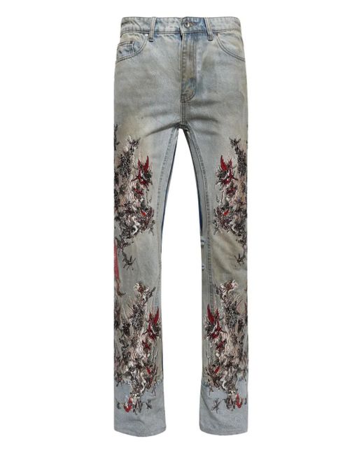 Jean Chaos Who Decides War pour homme en coloris Gray