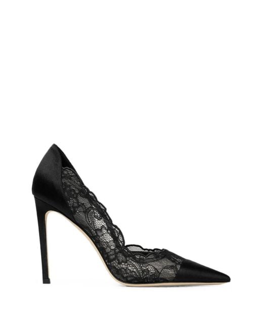 Jimmy Choo Black Brigitte Pumps 100