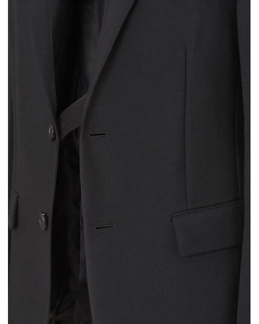 Fendi Black Single-Breasted Blazer
