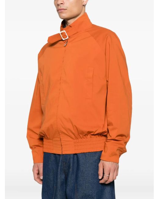J.W. Anderson Orange Harrington Zip-Up Bomber Jacket for men