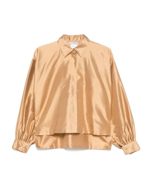 Max Mara Natural Silk Shirt