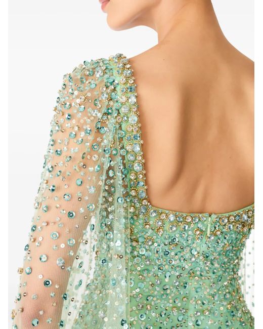 Jenny Packham Angel Wing ドレス Green