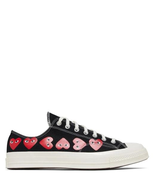 COMME DES GARÇONS PLAY White X Converse Chuck 70 Sneakers