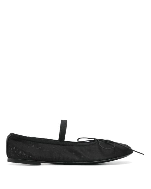 Proenza Schouler メッシュ フラットシューズ Black