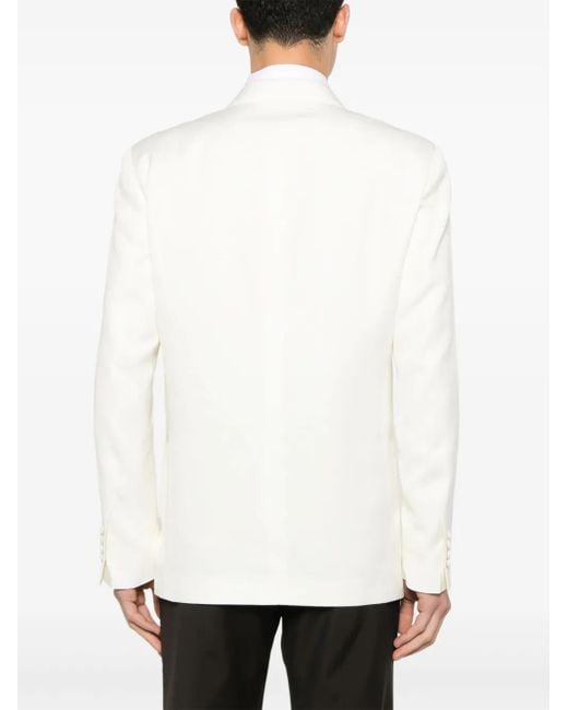 Lardini White Attitude Blazer for men