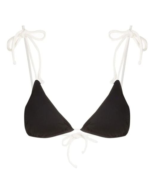 Clube Bossa バイカラー ビキニトップ Black