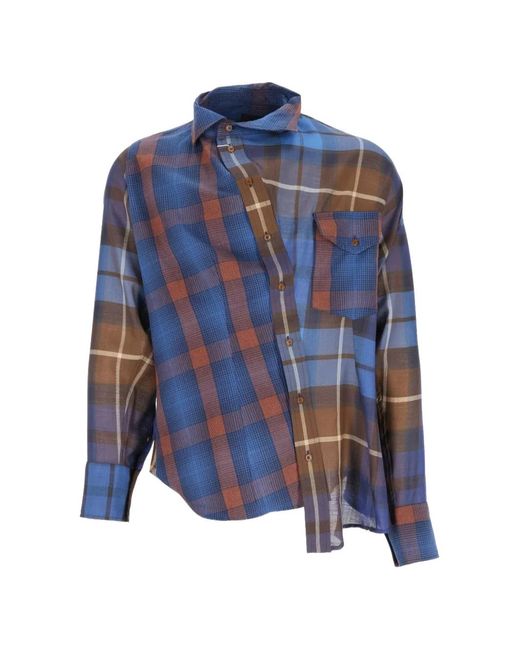 Vivienne Westwood Blue Chaos Shirt for men