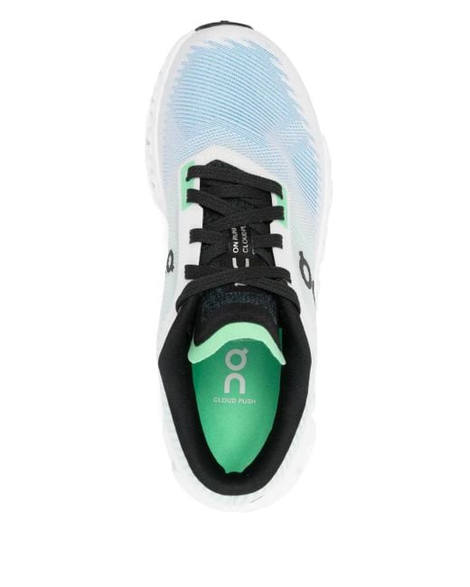 On Shoes White Cloud 6 Push Sneakers
