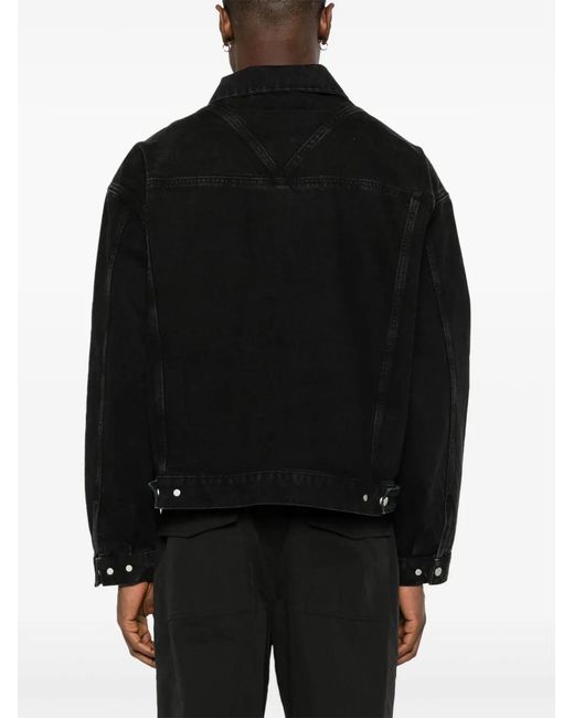 Represent Black R4 Denim Jacket for men