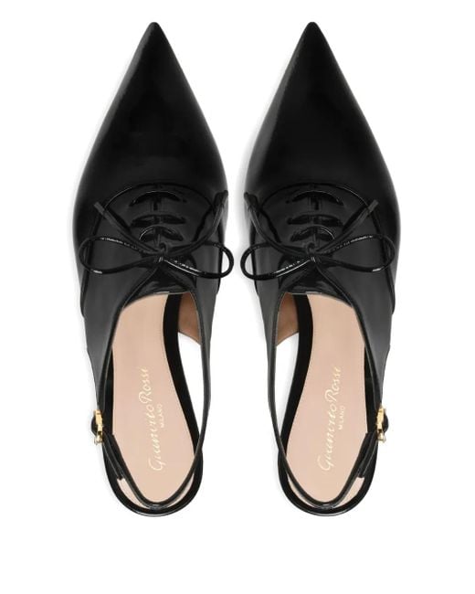 Gianvito Rossi Black 70Mm Veronica Pumps