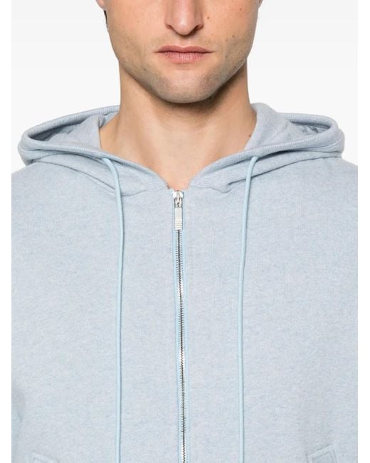 Sudadera de cremallera con capucha y motivo 4-Bar Thom Browne de hombre de color Blue