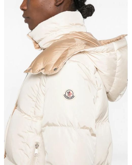 Moncler Natural Hooded Padded Jacket