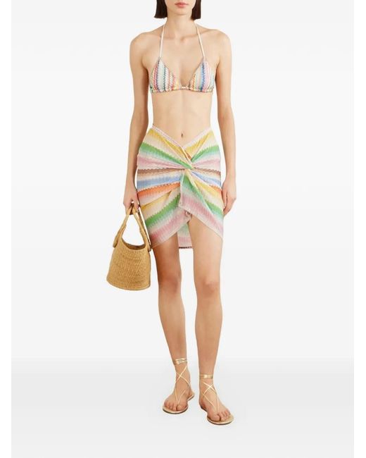 Missoni Gray Twisted Pareo