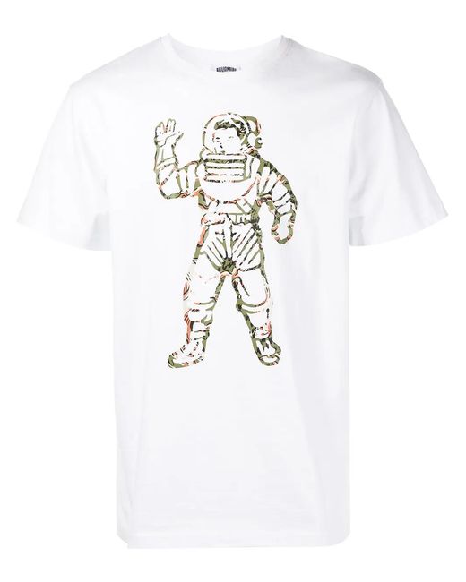 BBCICECREAM White Bb Bonsai Astro Cotton T-Shirt for men