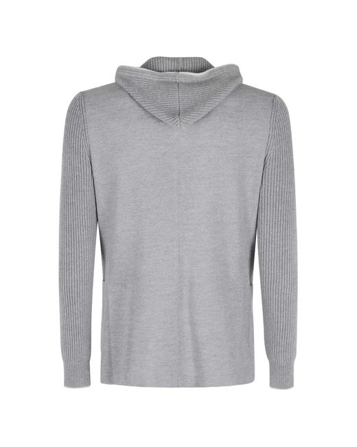 Eleventy Gray Panelled Jacket for men