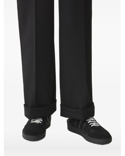 Lanvin Black Clay Sneakers