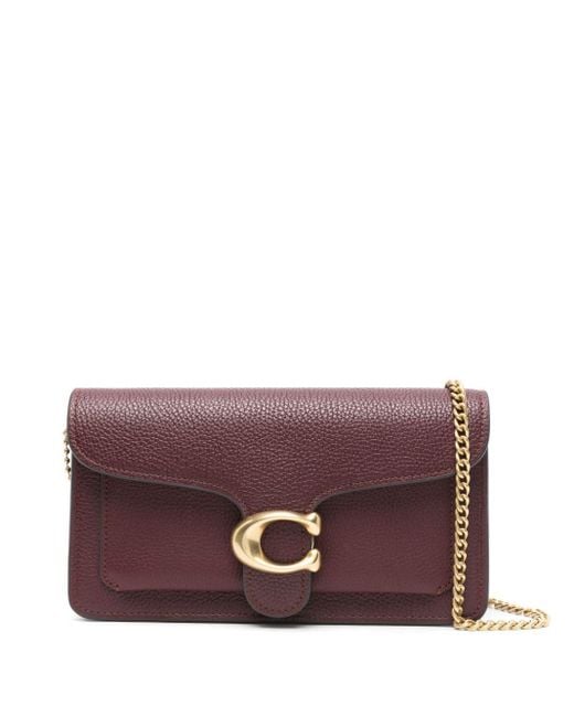 COACH Tabby クラッチバッグ Purple
