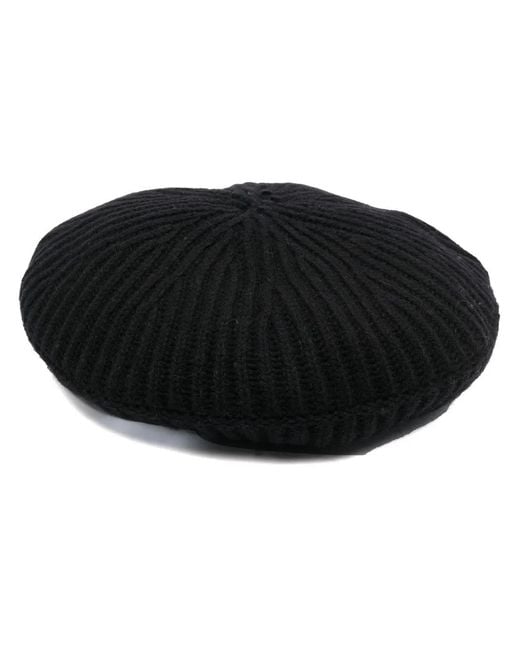 Ganni Black Berretto