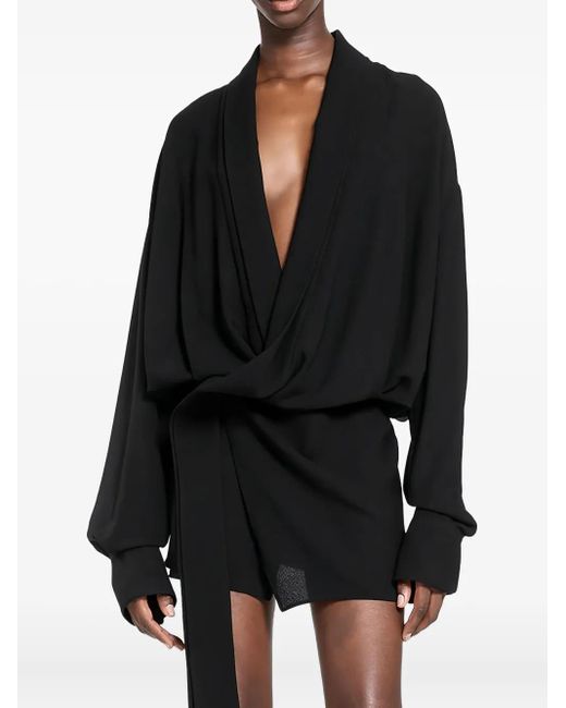 Ssheena Black Abisso Mini Dress