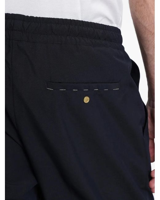 Grayed Blue Pantalon Ali À Taille Élastiquée for men