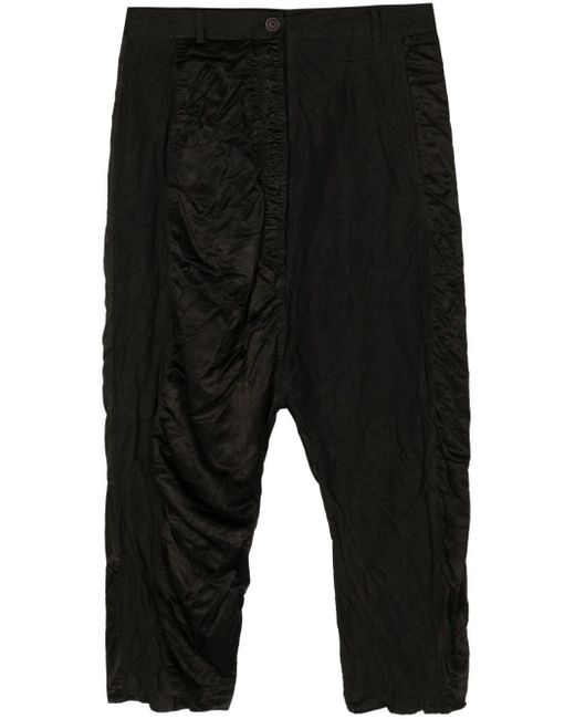 Pantalon sarouel DIP Rundholz en coloris Black
