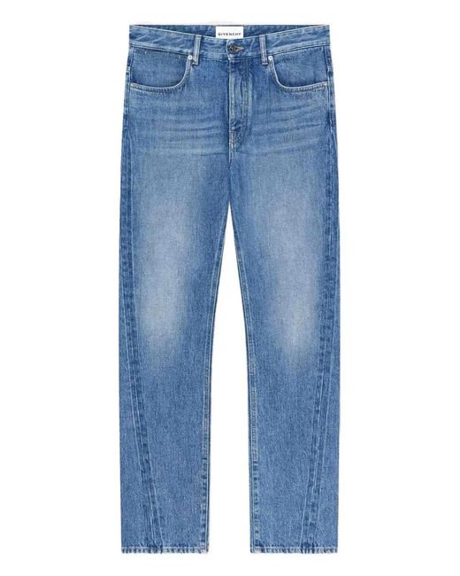 Pantalones Acampanados Con Costuras Givenchy de hombre de color Blue
