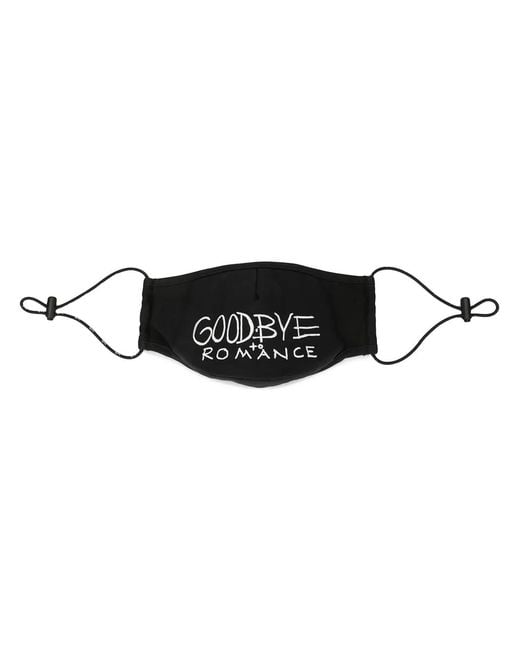 Haculla Black Goodbye To Romance Face Mask for men