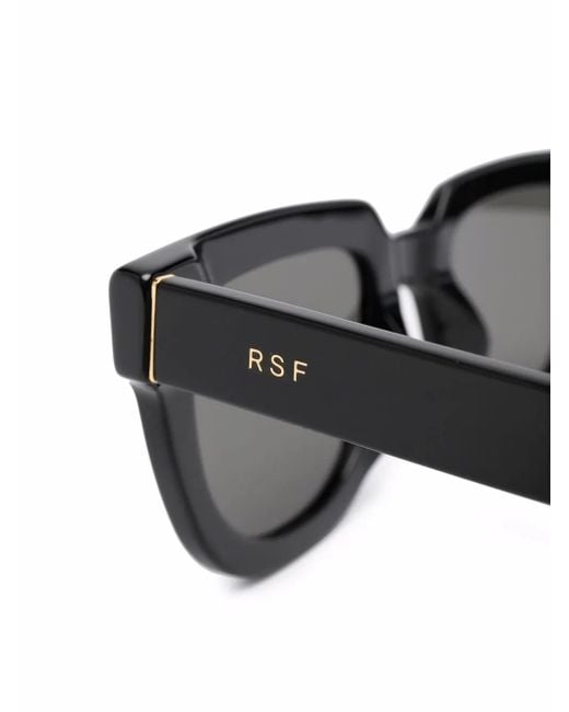 Retrosuperfuture Black Square Tinted Sunglasses for men