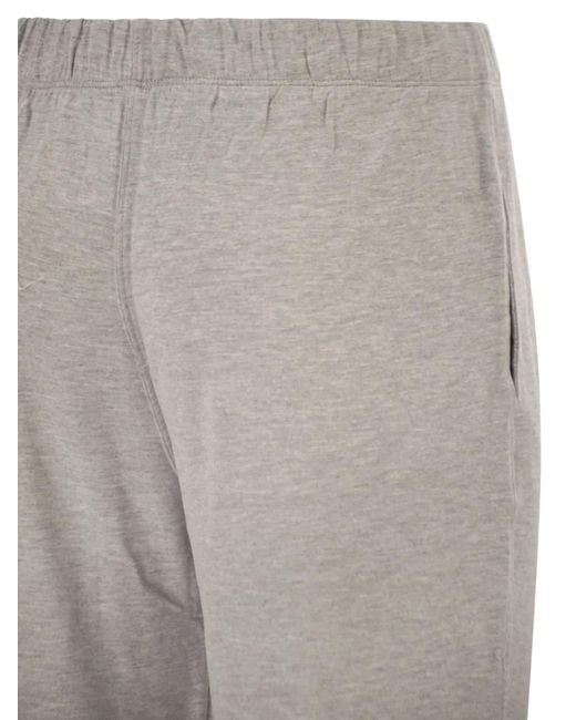 Majestic Filatures Gray Drawstring Track Pants