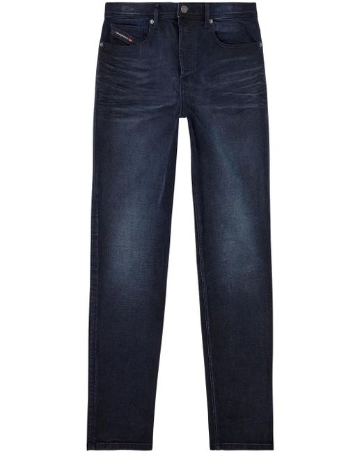 DIESEL Blue 2023 D-Finitive 0Bmbx Tapered Jeans for men