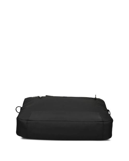Boss Black Zip Top Laptop Bag for men