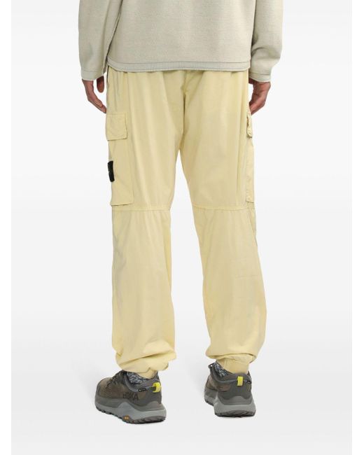 Stone Island Natural Tapered Cargo Pants for men