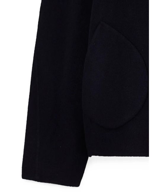 Soeur Blue Windsor Patch-Pockets Jacket