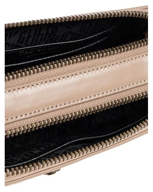 Kurt Geiger Brown Small Shoreditch Leather Cross Body Bag