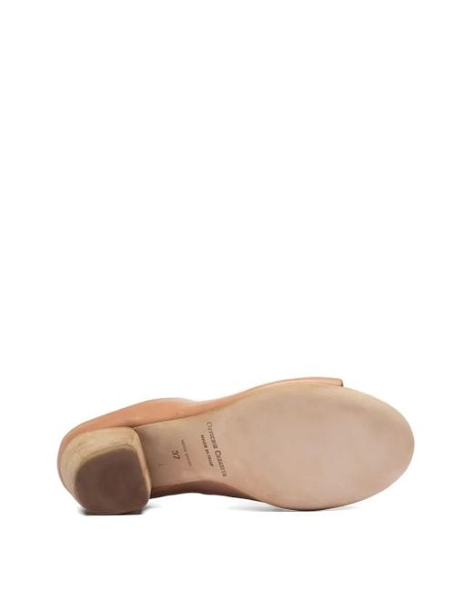 Officine Creative Brown Adele Open-Toe Mules