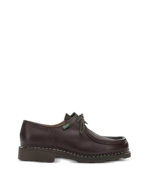 Paraboot Brown Michael Derby Shoes
