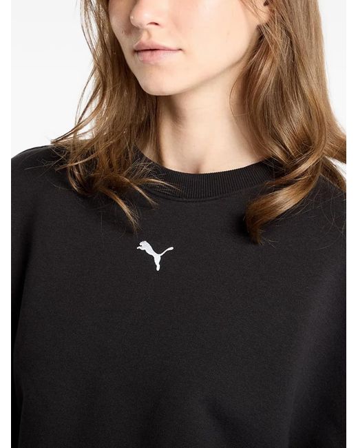 PUMA Black Sweat À Col Rond