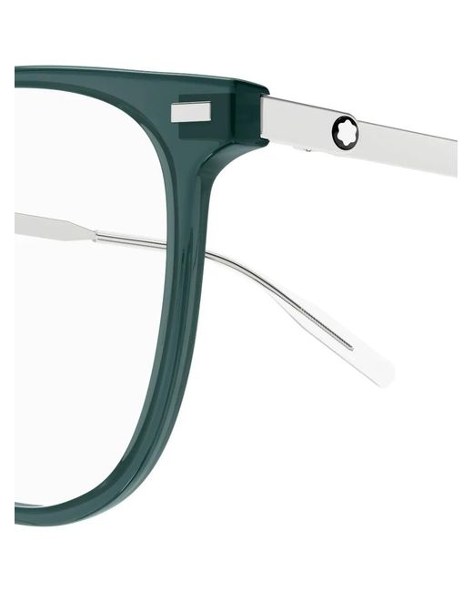 Montblanc Brown Square-Frame Glasses for men
