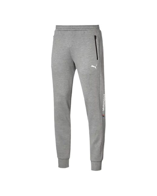 PUMA Gray X Bmw M Motorsport Track Pants for men