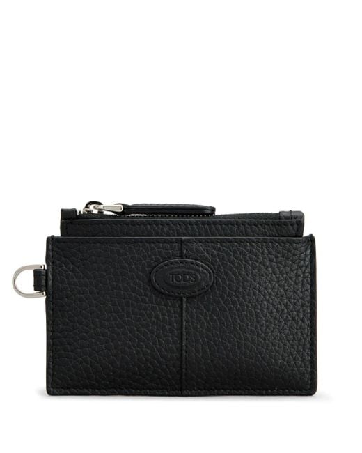 Tod's Portemonnaie Mit Logo-Prägung in Black für Herren