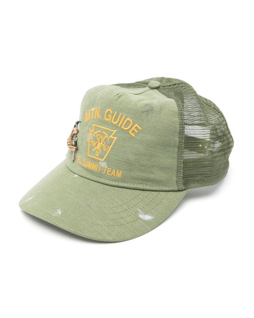 Polo Ralph Lauren Slogan-embroidered cap in Green für Herren