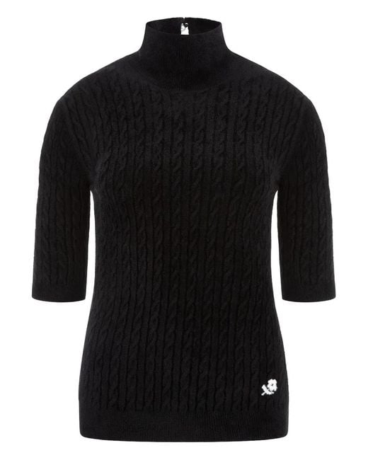 Pull Noa En Maille Torsadée BERNADETTE en coloris Black