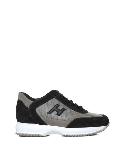 Baskets À Patch Logo Hogan pour homme en coloris Black
