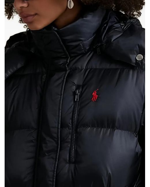 Polo Ralph Lauren Black Polo Pony Hooded Jacket