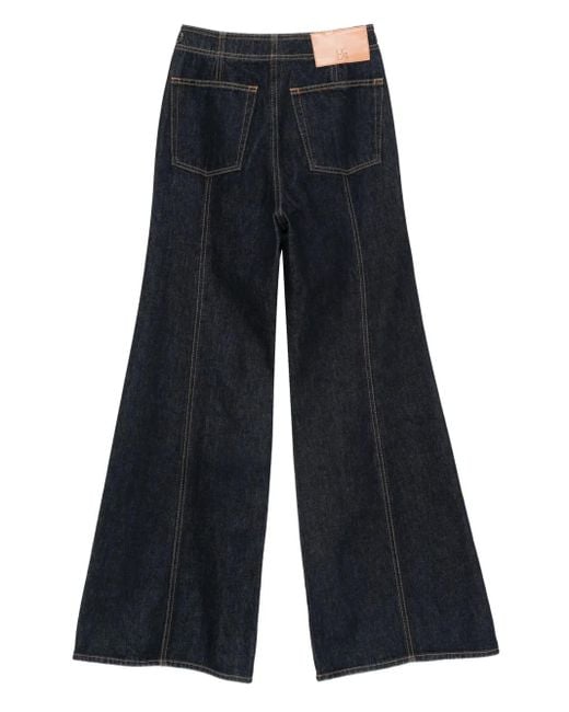 Ulla Johnson Blue Trimmed Jeans