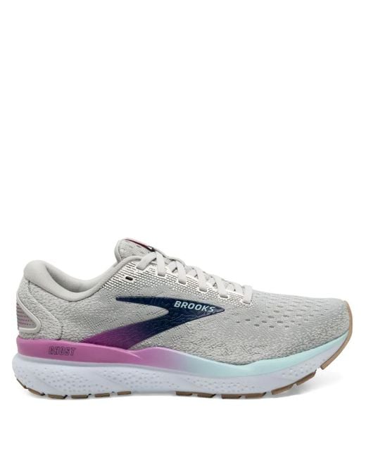 Brooks Gray Ghost 16 Wmns Running Sneakers