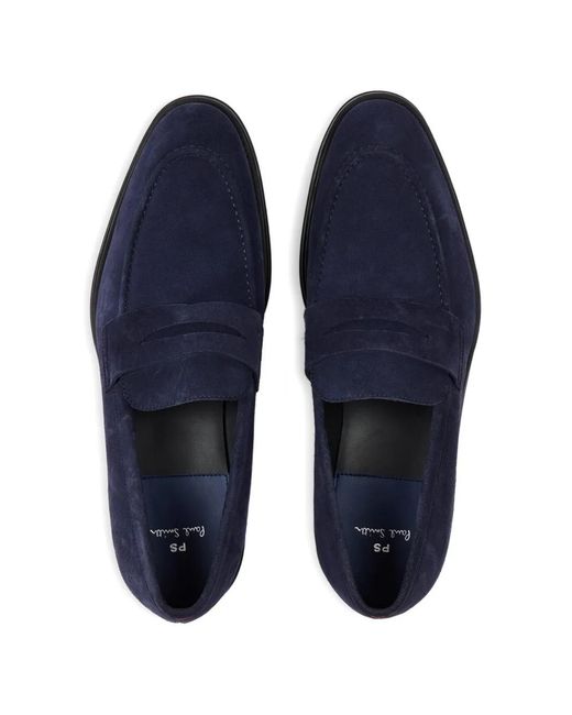Paul Smith Blue Pierce Loafers for men