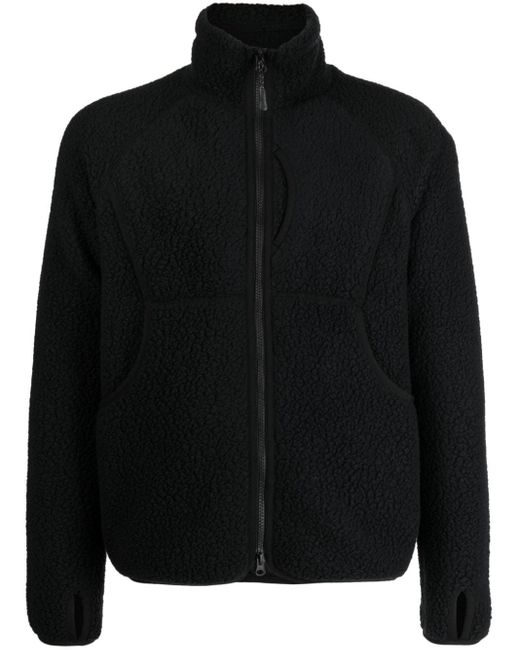 Snow Peak Black Boa Fleece Jacket for men