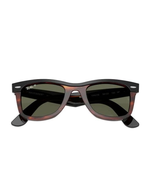 Gafas de sol con montura cuadrada Ray-Ban de color Black
